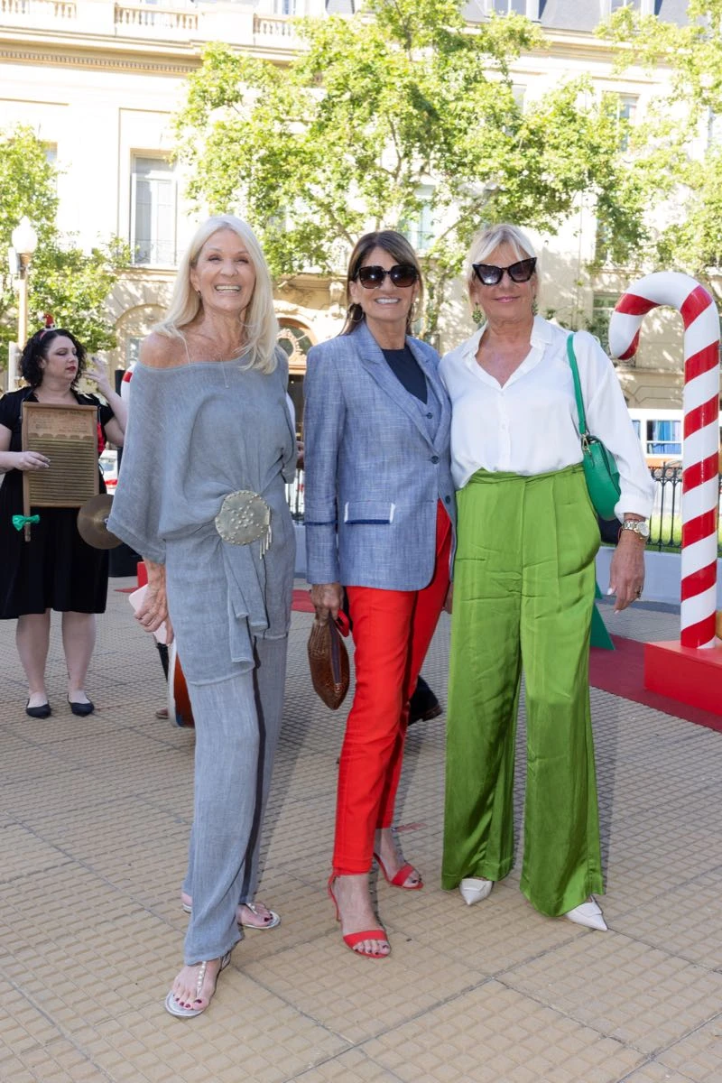 Evelyn Scheild, Teresa Calandra y Leticiar Carosella