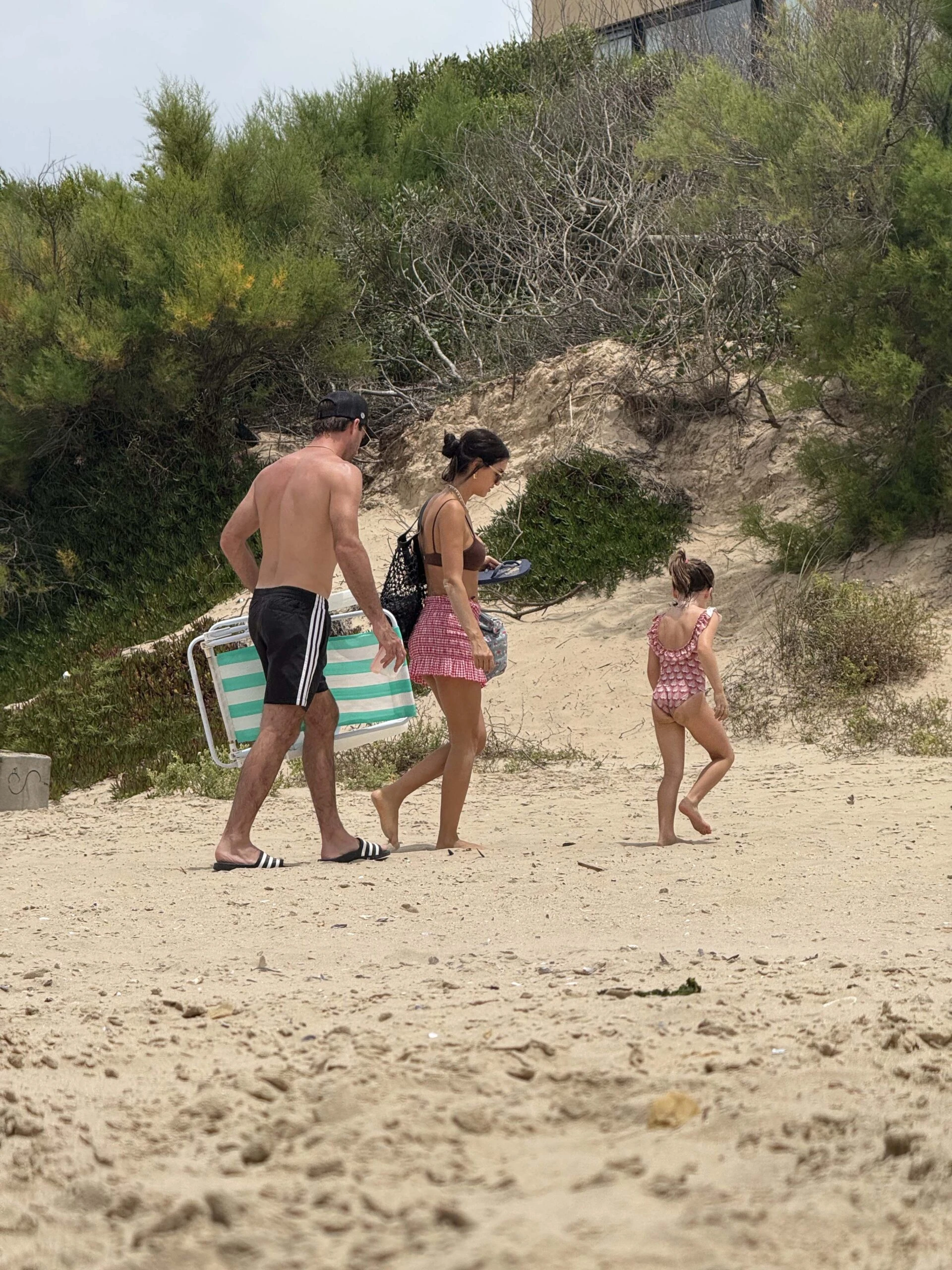 Así dejaban la playa