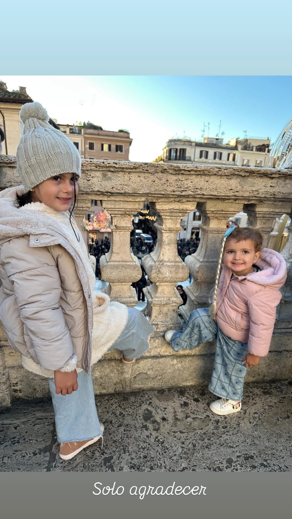 Las fotos de Isabel Macedo y su familia en Italia