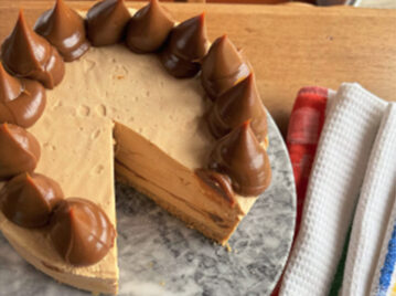 Cheescake de dulce de leche