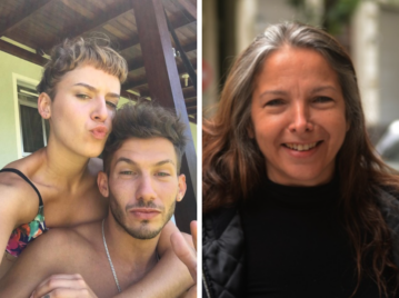 Así era la familia de Alejandra Darín