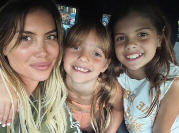 Así fue el gesto de Wanda Nara al reencontrarse con sus hijas