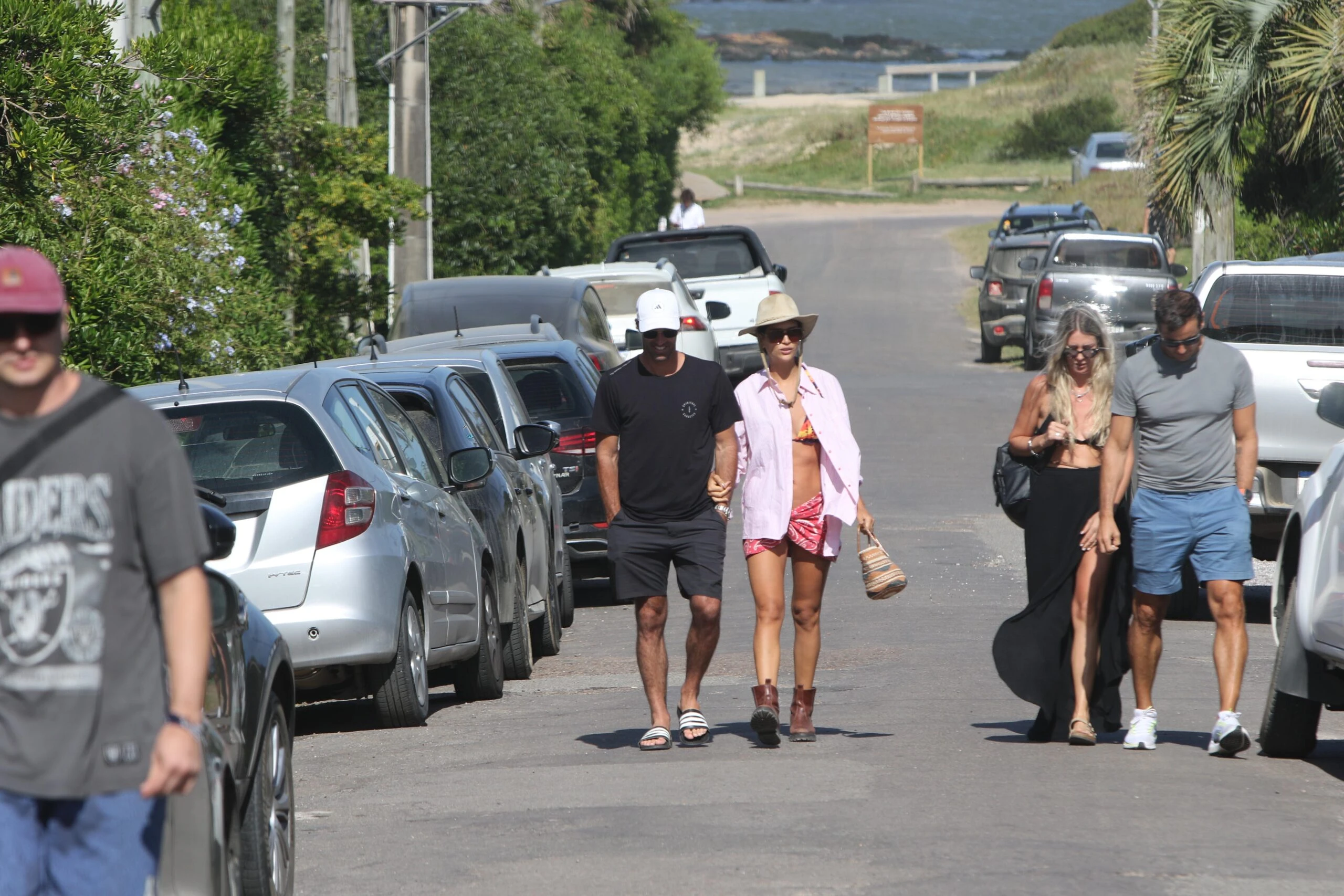 Zaira Nara y Facundo Pieres en Punta del Este