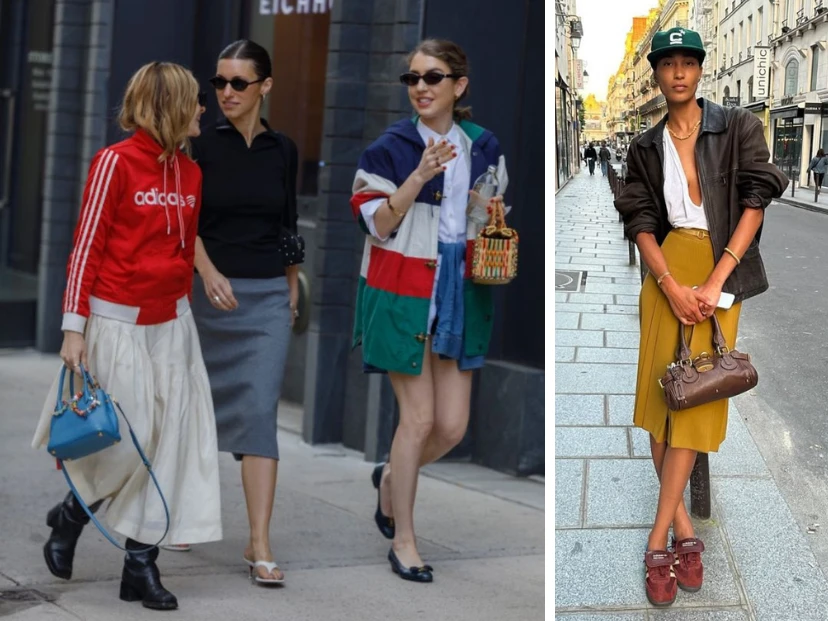 5 looks con falda inspirados en el street style