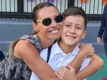 Las fotos del primer día de clases de Benicio Vicuña, el hijo de Pampita y Benjamín Vicuña