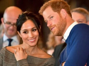 Meghan Markle y el príncipe Harry