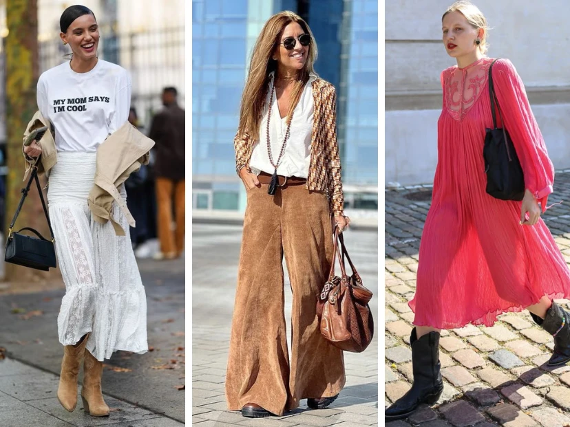 5 looks para adoptar el estilo boho deluxe