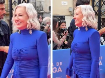 Mercedes Morán look