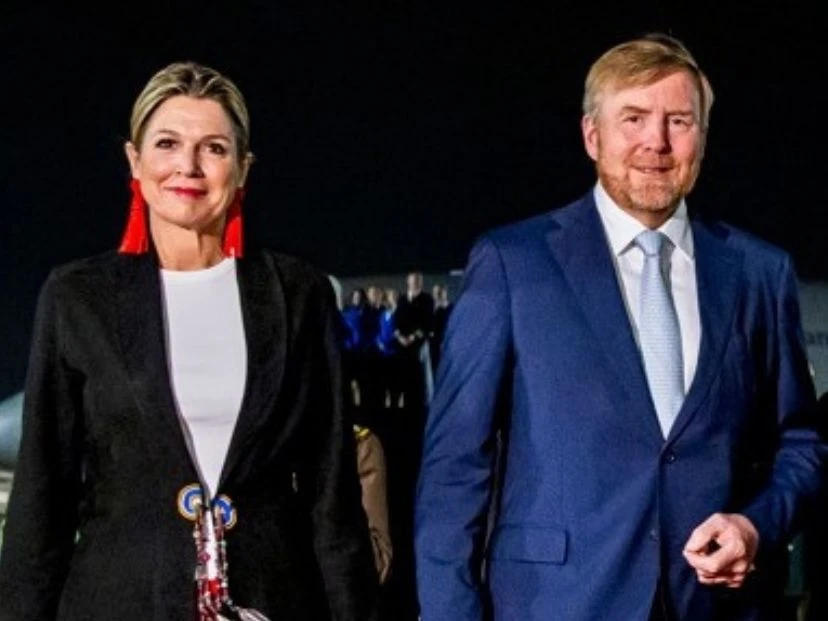 El look étnico de Máxima Zorreguieta para su visita a Kenia