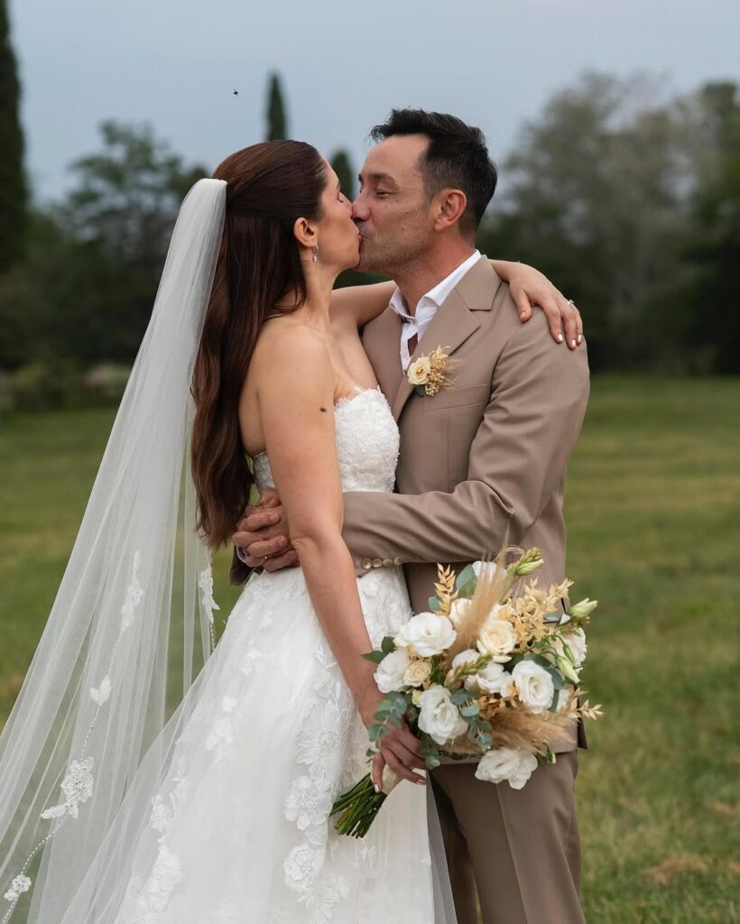 Las fotos del casamiento de Luciano Pereyra y Julia Rezzuto