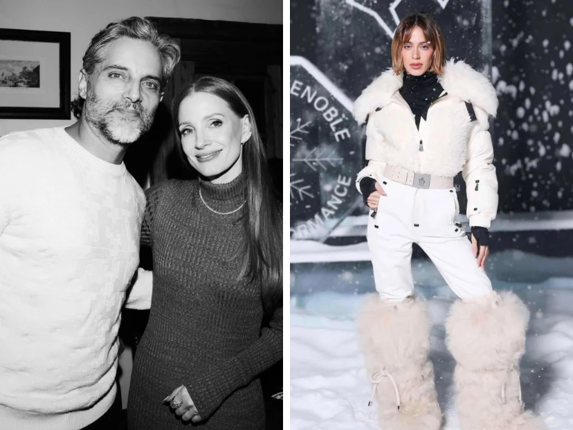 de Tini y Joaquín Furriel hasta Anne Hathaway, los looks de los famosos en el desfile de Moncler